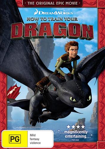 Glen Innes NSW, How To Train Your Dragon, Movie, Action/Adventure, DVD