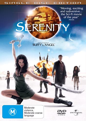 Glen Innes NSW, Serenity , Movie, Horror/Sci-Fi, DVD
