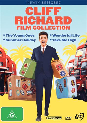 Glen Innes NSW,Cliff Richard's - Young Ones, The / Summer Holiday / Wonderful Life / Take Me High,Movie,Music & Musicals,DVD