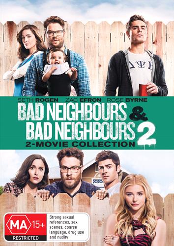 Glen Innes NSW, Bad Neighbours / Bad Neighbours 2, Movie, Comedy, DVD