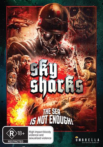 Glen Innes NSW,Sky Sharks,Movie,Horror/Sci-Fi,DVD