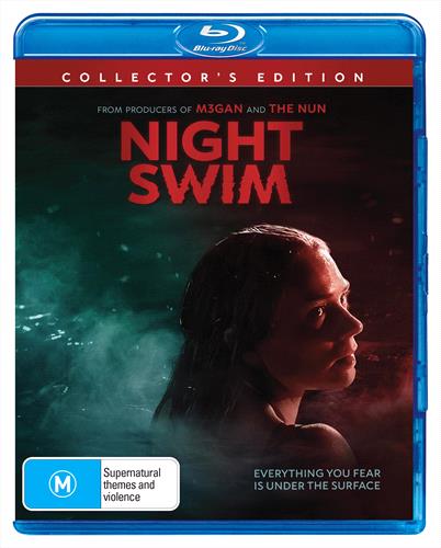 Glen Innes NSW, Night Swim, Movie, Horror/Sci-Fi, Blu Ray