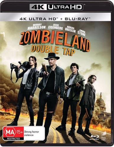Glen Innes NSW, Zombieland - Double Tap, Movie, Action/Adventure, Blu Ray