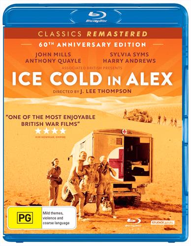 Glen Innes NSW, Ice Cold In Alex, Movie, War, Blu Ray