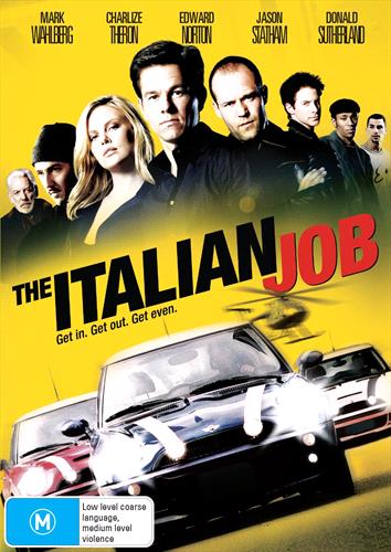 Glen Innes NSW, Italian Job, The, Movie, Action/Adventure, DVD