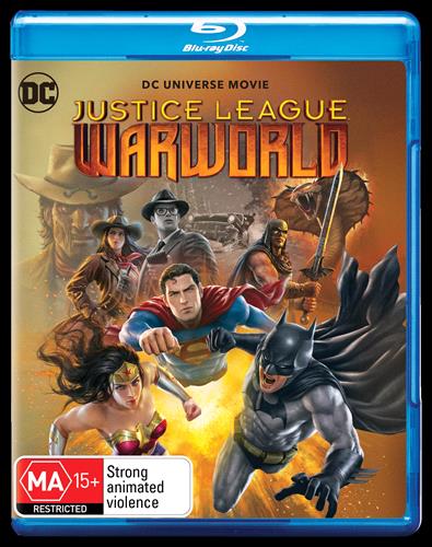 Glen Innes NSW,Justice League - Warworld,Movie,Action/Adventure,Blu Ray