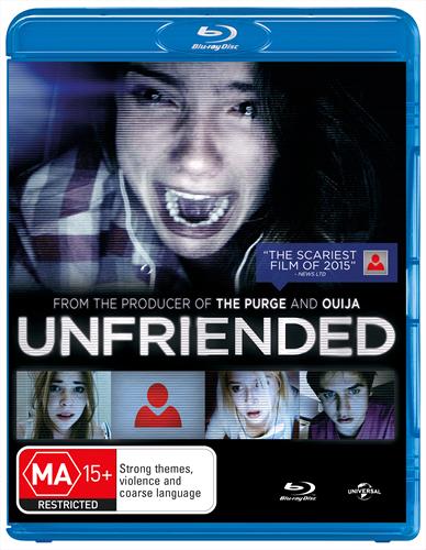 Glen Innes NSW, Unfriended, Movie, Horror/Sci-Fi, Blu Ray