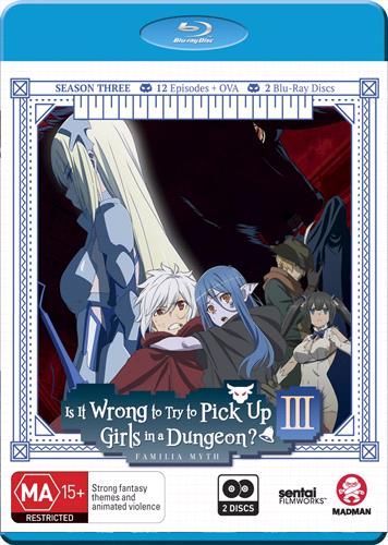 Glen Innes NSW,Is It Wrong To Try To Pick Up Girls In A Dungeon?,TV,Action/Adventure,Blu Ray