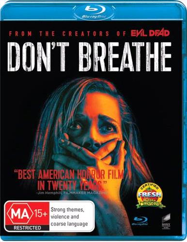 Glen Innes NSW, Don't Breathe, Movie, Thriller, Blu Ray