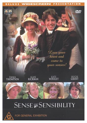 Glen Innes NSW, Sense And Sensibility , Movie, Drama, DVD