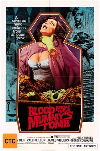 Glen Innes NSW, Blood From The Mummy's Tomb, Movie, Horror/Sci-Fi, Blu Ray