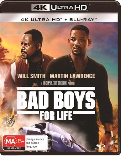 Glen Innes NSW, Bad Boys For Life, Movie, Action/Adventure, Blu Ray