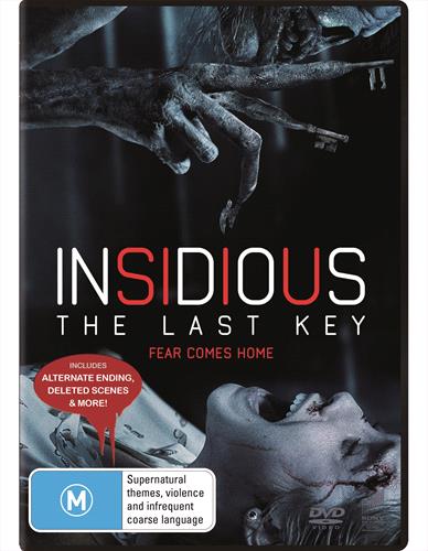 Glen Innes NSW, Insidious - Last Key, The, Movie, Horror/Sci-Fi, DVD