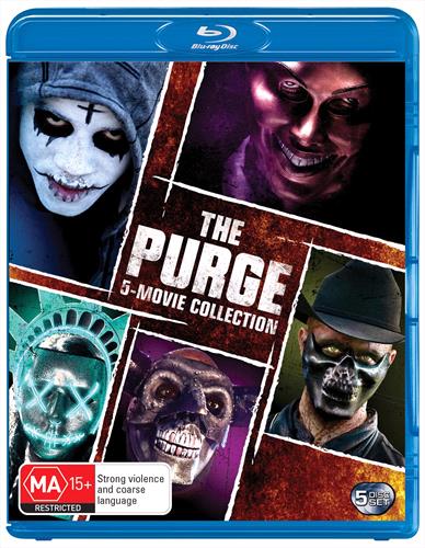 Glen Innes NSW, Purge, The / Purge, The - Anarchy / Purge, The - Election Year / First Purge, The / Forever Purge, The, Movie, Horror/Sci-Fi, Blu Ray