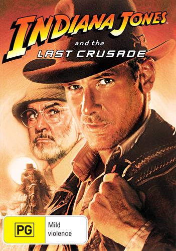 Glen Innes NSW, Indiana Jones And The Last Crusade, Movie, Action/Adventure, DVD
