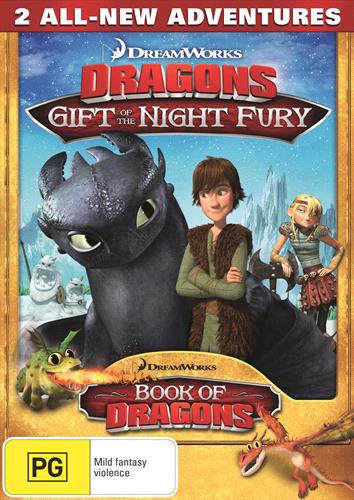 Glen Innes NSW, Dreamworks Dragons - Gift Of The Night Fury, Movie, Children & Family, DVD