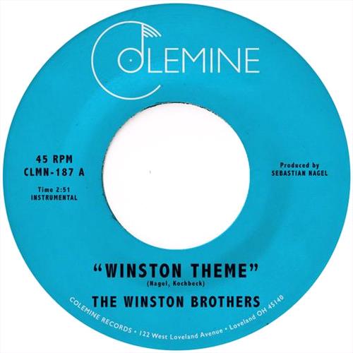 Glen Innes, NSW, Winston Theme, Music, Vinyl 7", Rocket Group, Apr21, Colemine Records, Winston Brothers, The, Funk
