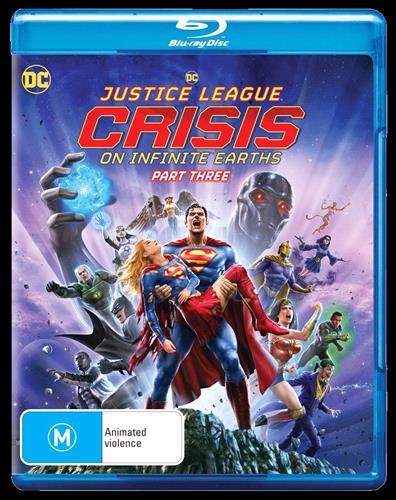 Glen Innes NSW, Justice League - Crisis on Infinite Earths, TV, Action/Adventure, Blu Ray