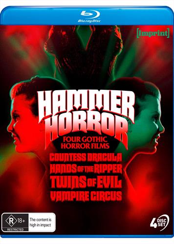 Glen Innes NSW, Hammer Horror - Four Gothic Horror Films, Movie, Horror/Sci-Fi, Blu Ray