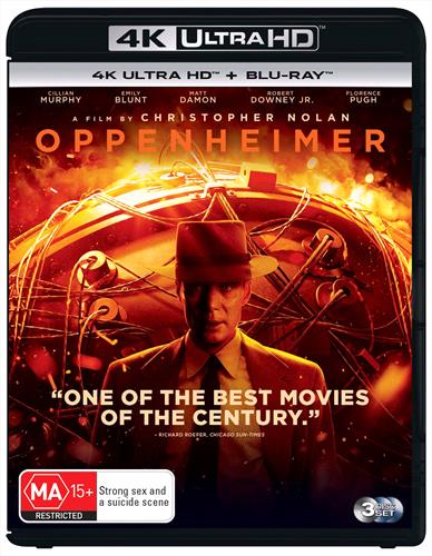 Glen Innes NSW, Oppenheimer, Movie, Drama, Blu Ray