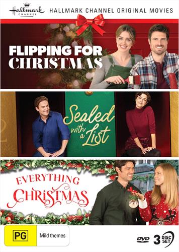 Glen Innes NSW, Hallmark Christmas - Flipping For Christmas / Sealed With A List / Everything Christmas, Movie, Children & Family, DVD