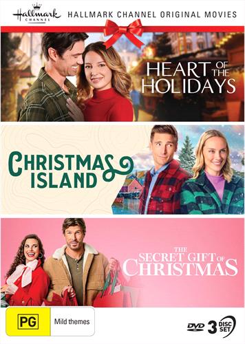 Glen Innes NSW, Hallmark Christmas - Heart Of The Holidays / Christmas Island / Secret Gift Of Christmas, The, Movie, Children & Family, DVD