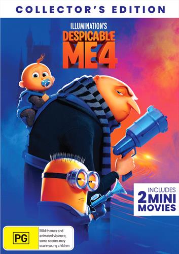 Glen Innes NSW, Despicable Me 4, Movie, Children & Family, DVD