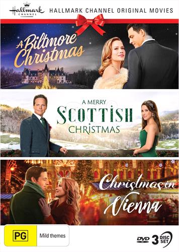 Glen Innes NSW, Hallmark Christmas - Biltmore Christmas, A / Merry Scottish Christmas, A / Christmas In Vienna, Movie, Children & Family, DVD