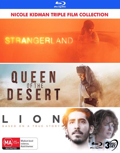 Glen Innes NSW, Nicole Kidman - Strangerland / Queen of the Desert / Lion, Movie, Drama, Blu Ray