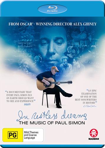 Glen Innes NSW, In Restless Dreams - Music Of Paul Simon, The, Movie, Special Interest, Blu Ray