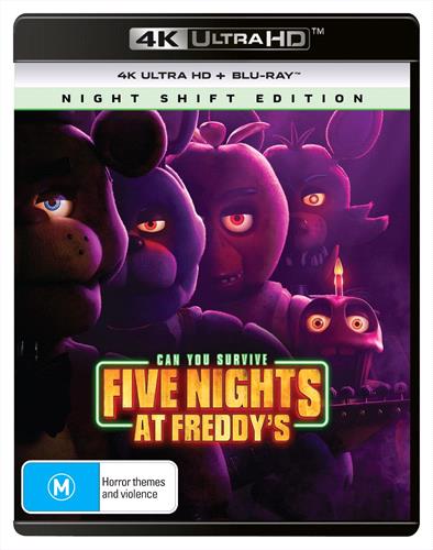 Glen Innes NSW, Five Nights At Freddy's, Movie, Horror/Sci-Fi, Blu Ray