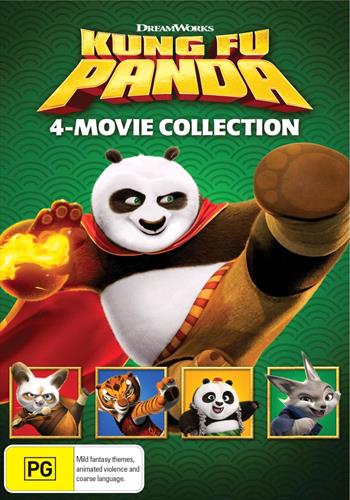 Glen Innes NSW, Kung Fu Panda / Kung Fu Panda 2 / Kung Fu Panda 3 / Kung Fu Panda 4, Movie, Children & Family, DVD
