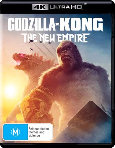 Glen Innes NSW, Godzilla X Kong - New Empire, The, Movie, Action/Adventure, Blu Ray