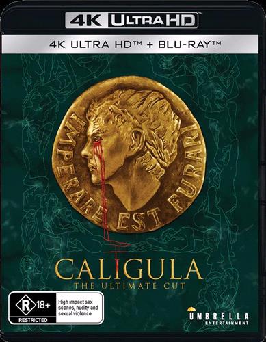 Glen Innes NSW, Caligula, Movie, Drama, Blu Ray