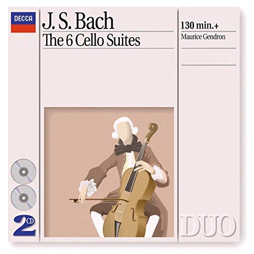 Glen Innes, NSW, Bach, J.S. - The 6 Cello Suites, Music, CD, Universal Music, May94, PHILIPS CLASSICS - IMPORTS, Maurice Gendron, Classical Music