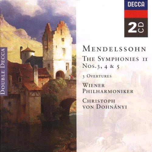 Glen Innes, NSW, Mendelssohn: Symphonies Nos.3 - 5; The Hebrides, Etc., Music, CD, Universal Music, May99, DECCA                                             , Wiener Philharmoniker, Christoph Von Dohnanyi, Classical Music