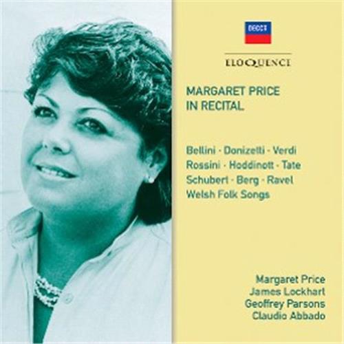 Glen Innes, NSW, Margaret Price In Recital, Music, CD, Universal Music, Aug19, ELOQUENCE / DECCA, Margaret Price, Classical Music