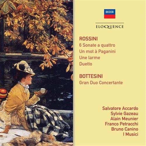 Glen Innes, NSW, Rossini: Sonate A Quattro / Bottesini: Gran Duo Concertante, Music, CD, Universal Music, Sep16, ELOQUENCE / DECCA, Salvatore Accardo, I Musici, Classical Music