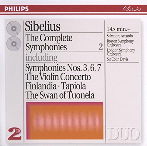 Glen Innes, NSW, Sibelius: The Complete Symphonies, Etc., Vol.2, Music, CD, Universal Music, Jun95, PHILIPS                                           , Salvatore Accardo, Boston Symphony Orchestra, London Symphony Orchestra, Classical Music