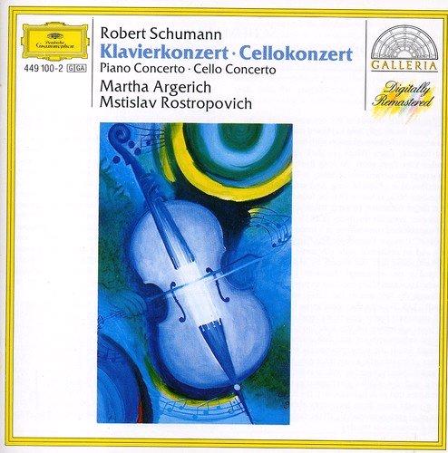 Glen Innes, NSW, Schumann: Piano Concerto Op.54; Cello Concerto Op.129, Music, CD, Universal Music, Dec95, DEUTSCHE GRAMMOPHON (IMP), Martha Argerich, Mstislav Rostropovich, National Symphony Orchestra Washington, Classical Music