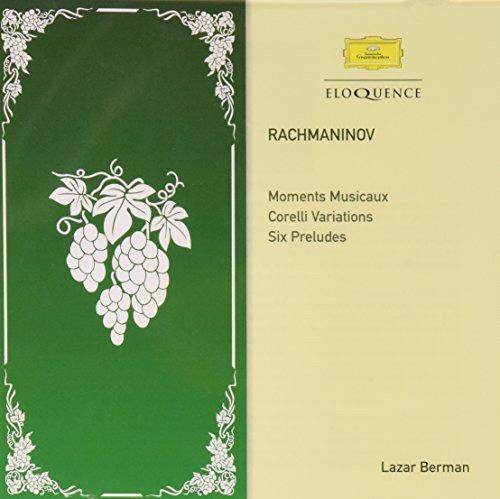 Glen Innes, NSW, Rachmaninov: Moments Musicaux, Corelli Variations, Six Preludes, Music, CD, Universal Music, Jul14, Classics, Lazar Berman, Classical Music