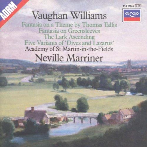 Glen Innes, NSW, Vaughan William - Tallis Fantasia; Fantasia On Greensleeves; The Lark Ascending Etc., Music, CD, Universal Music, May86, ARGO                                              , Academy Of St. Martin In The Fields, Neville Marriner, Classical Music