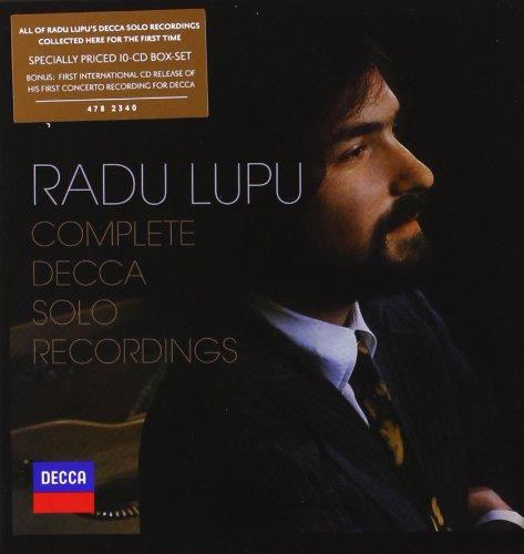 Glen Innes, NSW, Complete Decca Solo Recordings, Music, CD, Universal Music, Apr10, Classics, Radu Lupu, Classical Music