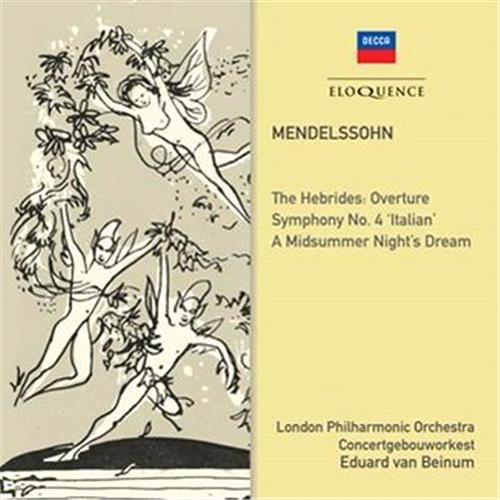 Glen Innes, NSW, Mendelssohn: Symphony No. 4; Midsummer Night's Dream, Music, CD, Universal Music, Apr18, ELOQUENCE / DECCA, Eduard Van Beinum, Classical Music