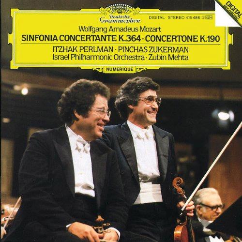 Glen Innes, NSW, Mozart - Sinfonia Concertante K.364; Concertone K.190, Music, CD, Universal Music, Nov85, DEUTSCHE GRAMMOPHON (IMP), Itzhak Perlman, Pinchas Zukerman, Israel Philharmonic Orchestra, Classical Music