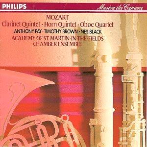 Glen Innes, NSW, Mozart: Clarinet Quintet; Horn Quintet; Oboe Quartet, Music, CD, Universal Music, Oct89, PHILIPS                                           , Academy Of St. Martin In The Fields Chamber Ensemble, Classical Music