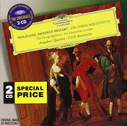 Glen Innes, NSW, Mozart: String Quintets, Music, CD, Universal Music, Jan05, DEUTSCHE GRAMMOPHON (IMP), Amadeus Quartet, Aronowitz, Classical Music