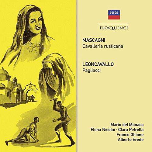 Glen Innes, NSW, Mascagni: Cavalleria Rusticana / Leoncavallo: Pagliacci, Music, CD, Universal Music, Jul15, Classics, Mario Del Monaco, Franco Ghione, Alberto Erede, Classical Music