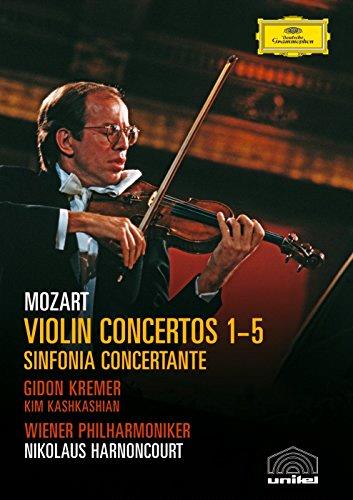 Glen Innes, NSW, Mozart - Violin Concertos 1-5; Sinfonia Concertante, Music, DVD, Universal Music, Mar06, DEUTSCHE GRAMMOPHON (IMP), Gidon Kremer, Kim Kashkashian, Wiener Philharmoniker, Classical Music