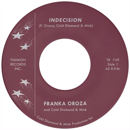 Glen Innes, NSW, Indecision, Music, Vinyl 7", Rocket Group, May24, TIMMION RECORDS, Franka Oroza & Cold Diamond & Mink, Soul